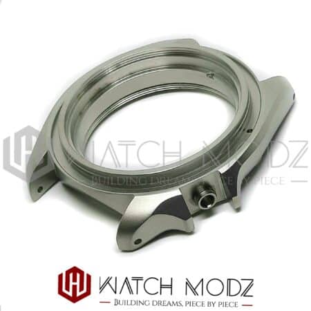 SKX007 Case: Silver Sandblasted