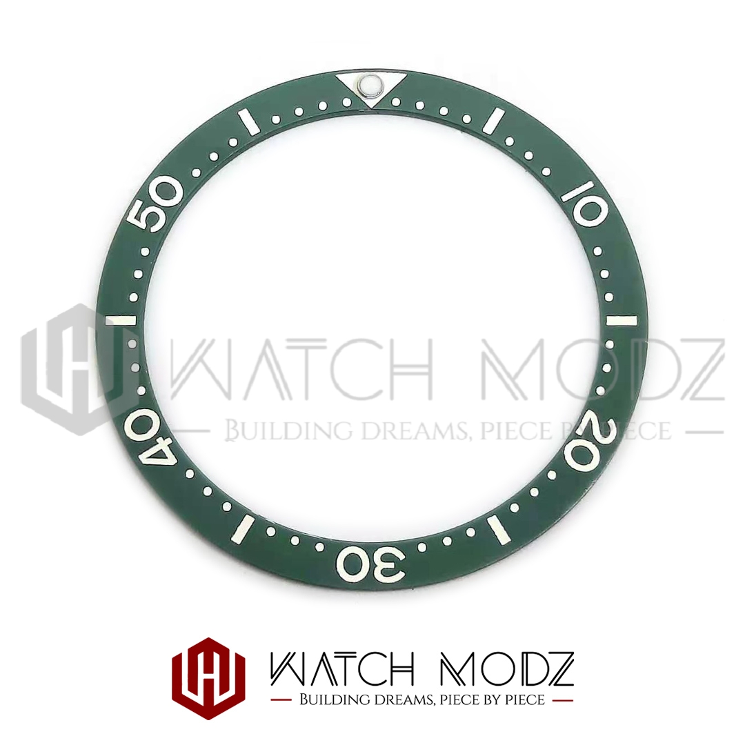 SKX007 Bezel Insert: Green | Flat
