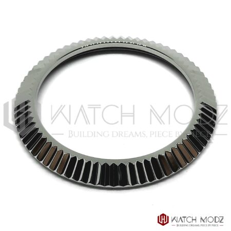 SKX007 Bezel: Fluted Silver
