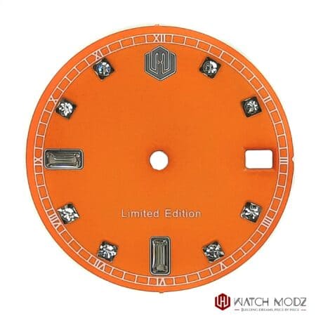 NH35 DIAL: Swarovski Orange