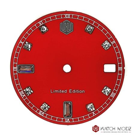 NH35 DIAL: Swarovski Fire Red