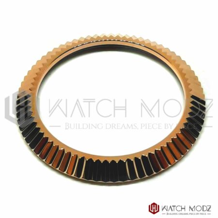 SKX007 Bezel: Fluted Rose Gold