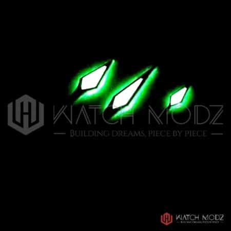 NH35 Hands: Black Kunai lumeshot