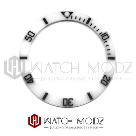 SKX007 Bezel Insert: White Sub