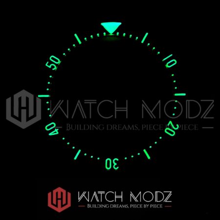 SKX007 Glass Bezel Insert: Batman SKX lumeshot