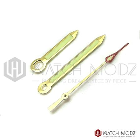 NH35 Hands: Polished Gold Speedy