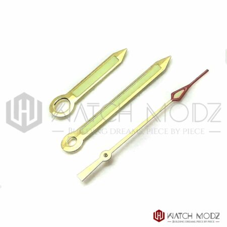 NH35 Hands: Polished Gold Speedy