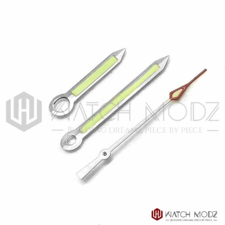 NH35 Hands: Polished Silver Speedy