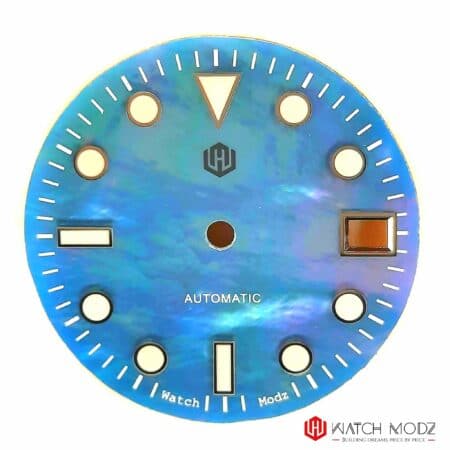 nh35 dial blue pearl