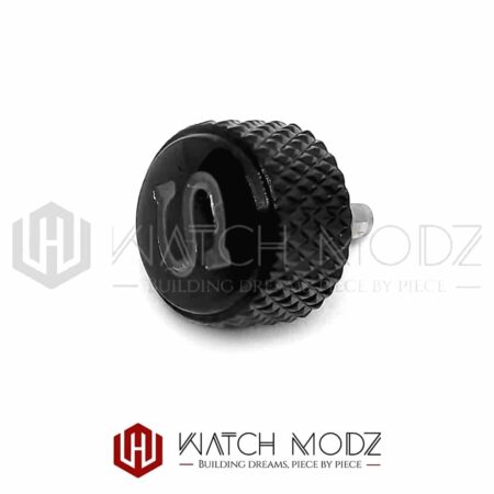 skx007 crown black knurled black s