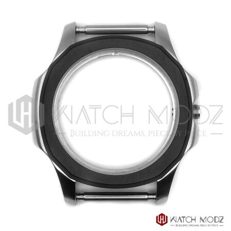 Seiko SKX007 Case Black and Silver Nautilus