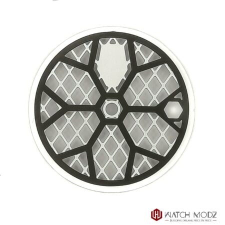 nh35 dial silver cage