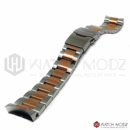 skx007 bracelet rose gold and silver