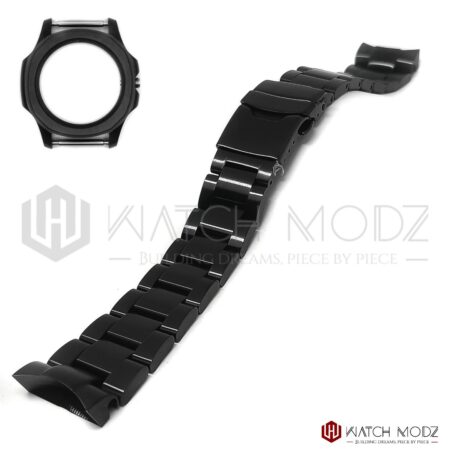 seiko nautilus bracelet black