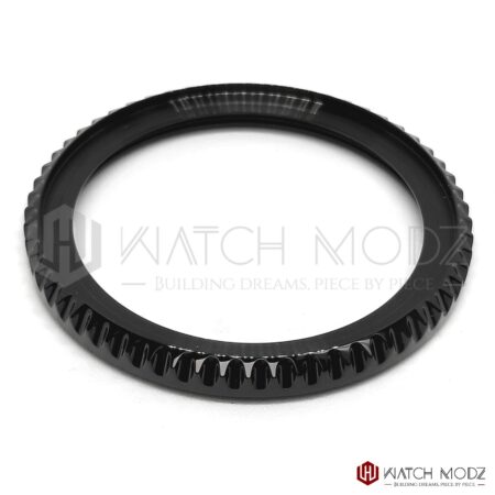 SKX013 Polished Black Sub Bezel - Seiko mods