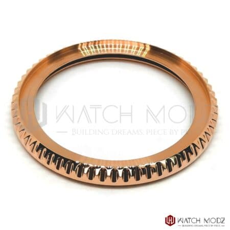 SKX013 Rose Gold Sub Bezel - Seiko mods
