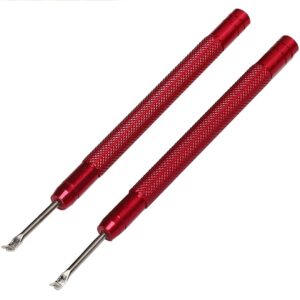 red watch hand removal levers for seiko modding - learn how to mod