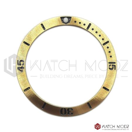 SKX013 Gold FF Bezel Insert - Seiko Mods