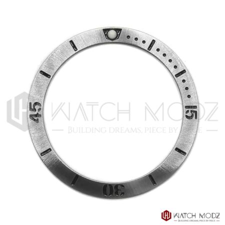 SKX013 Silver FF Bezel Insert - Seiko Mods