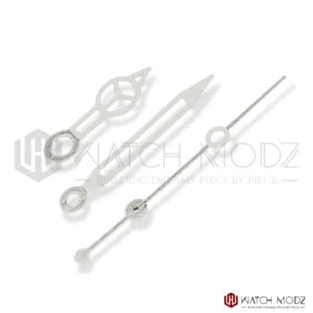 NH35 skeleton mercedes hands for seiko modding