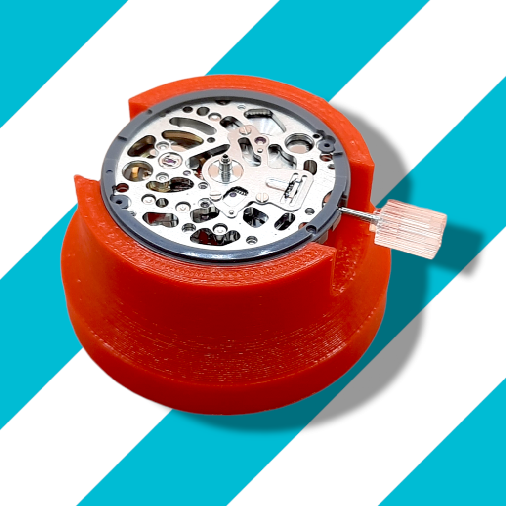 NH70 movement with Gray Movement spacer installed.