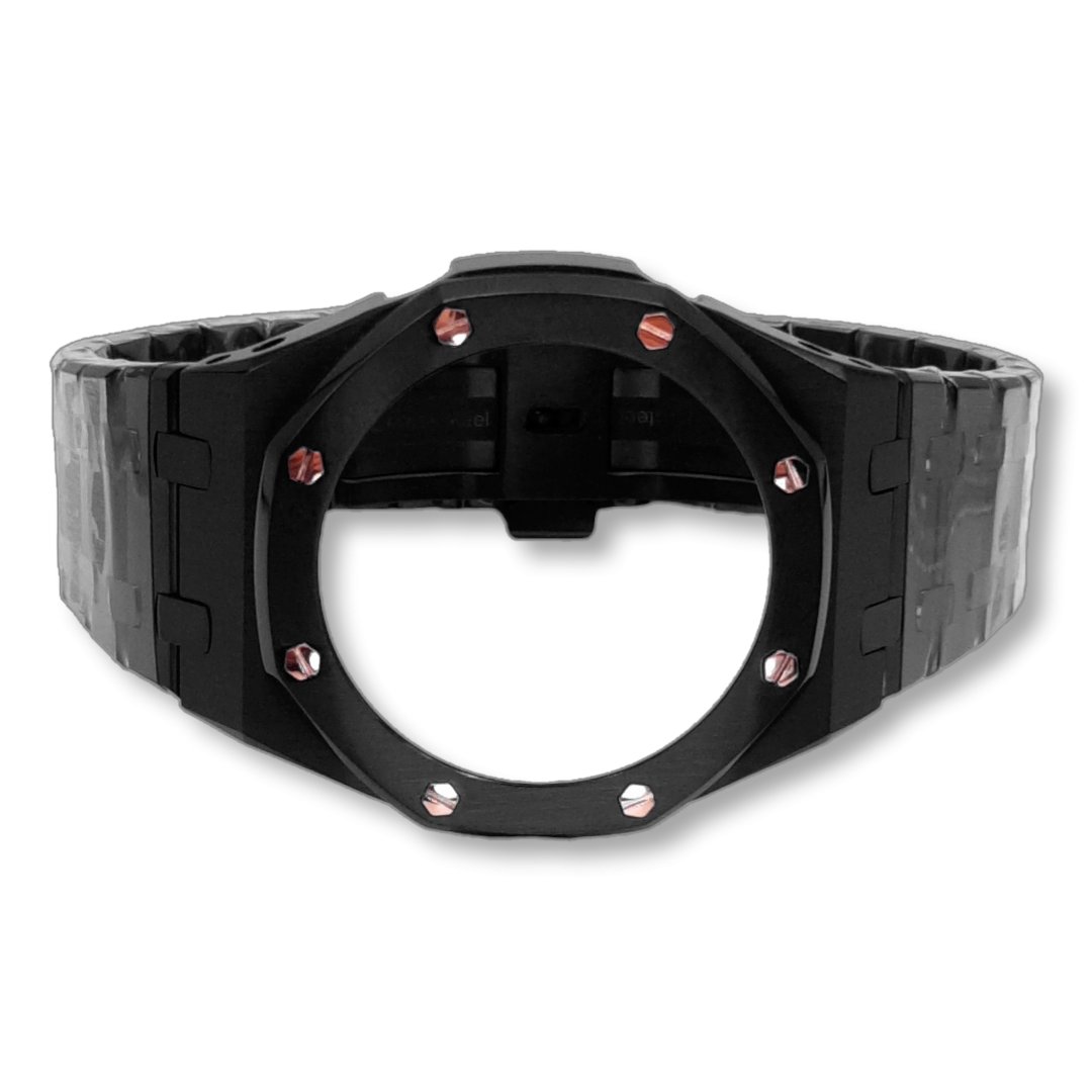 GA-2100 "Casioak": Black Rose Gold Screw