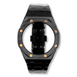 GA-2100 "Casioak": Black Gold Screws