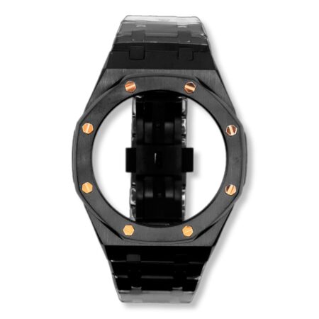 GA-2100 "Casioak": Black Gold Screws