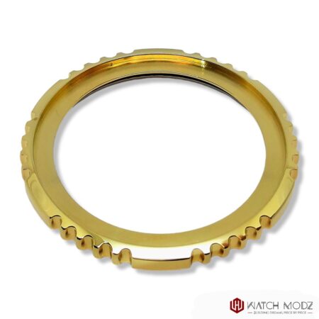 SKX007 Bezel: Polished Gold Fugu