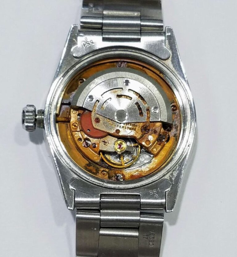 moisture damaged rolex