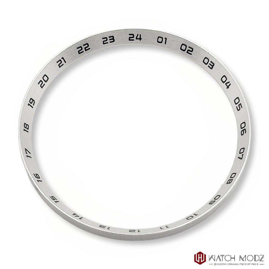 SKX007 Chapter Ring: Silver GMT