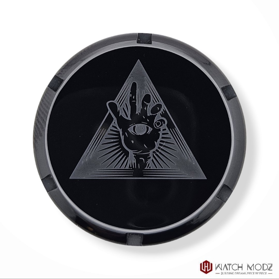 SKX007 Case Back: Black Zombie