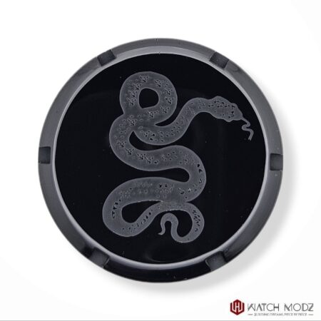 SKX007 Case Back: Black Snake