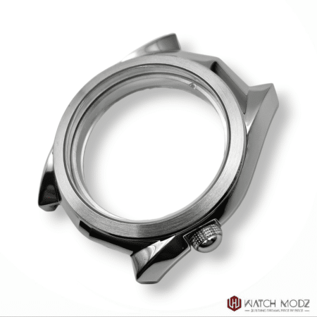 SKX007 Case: Silver Racer